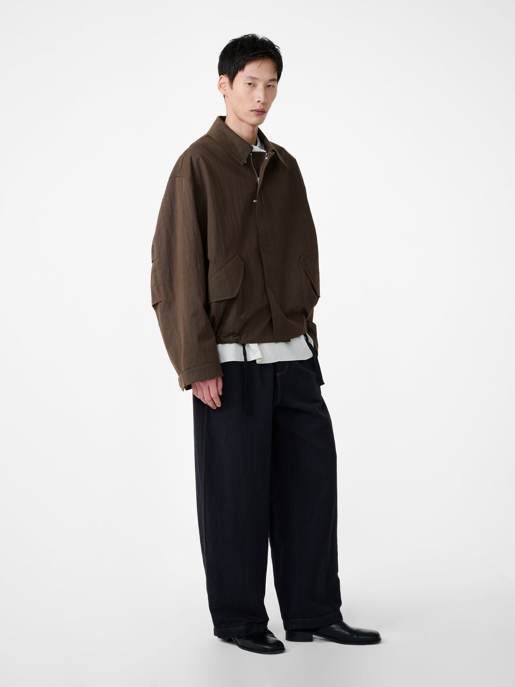 Quilted Liner Jacket Olive view 5