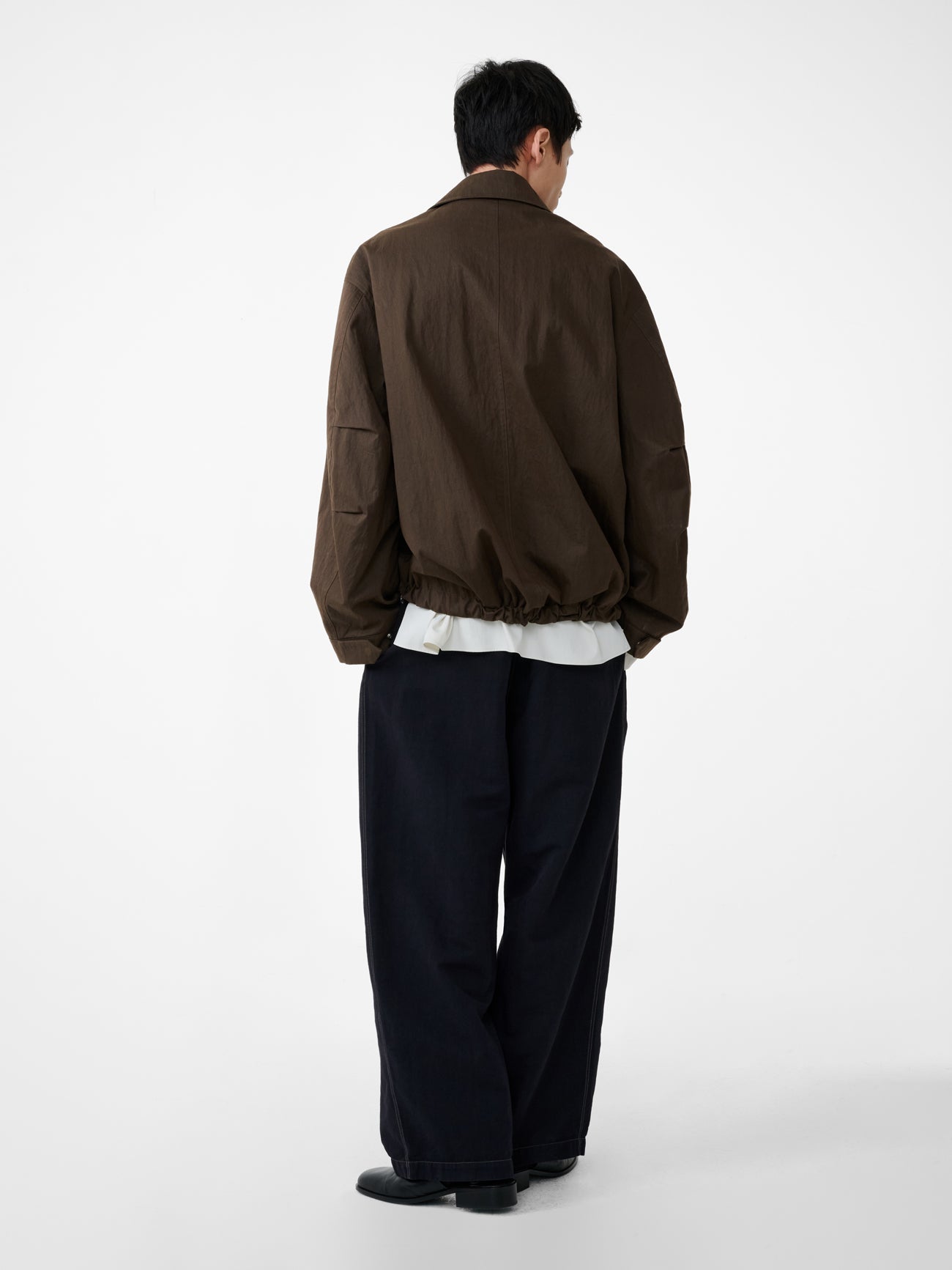 Quilted Liner Jacket Olive view 6