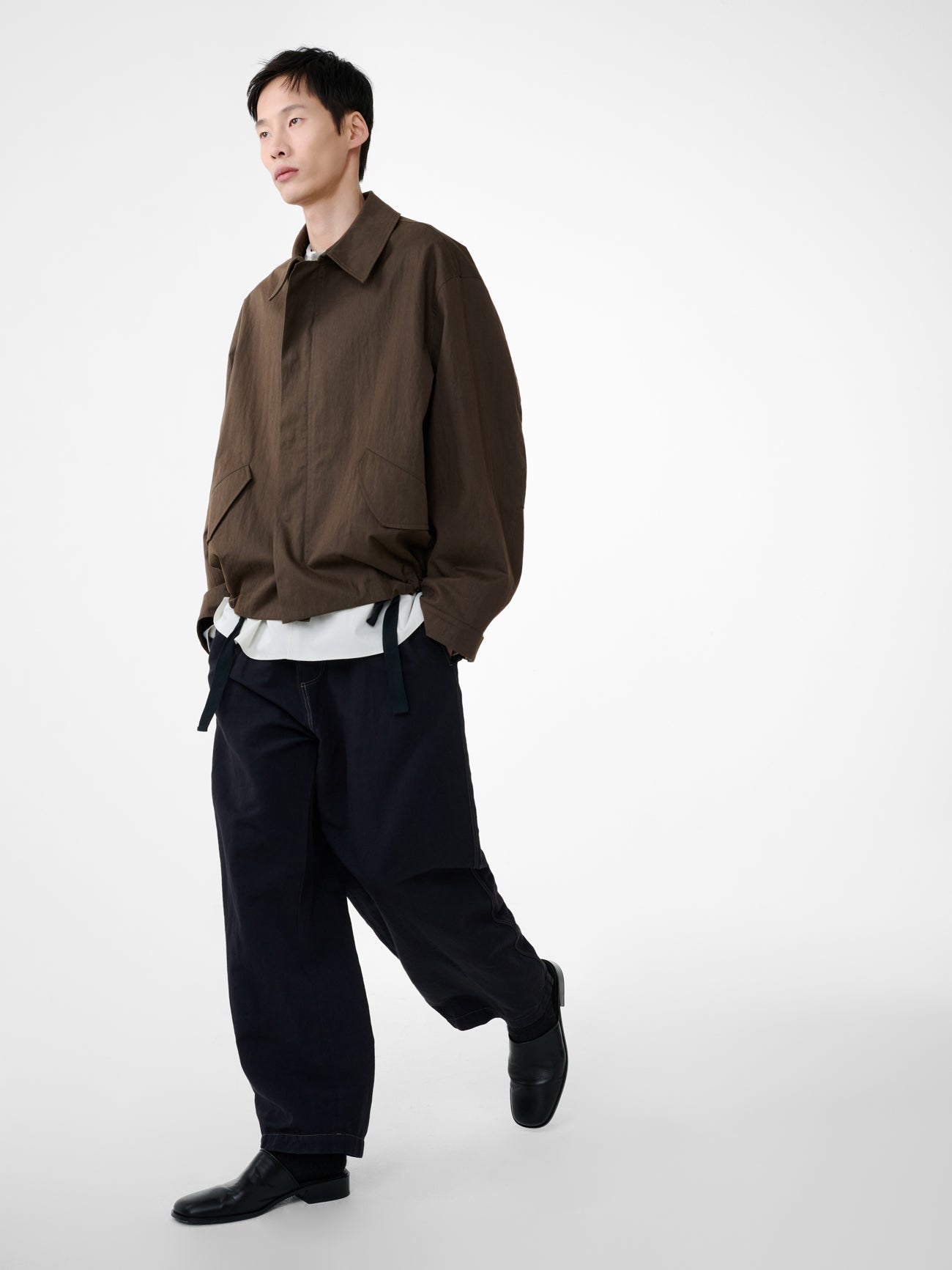 Quilted Liner Jacket Olive view 1