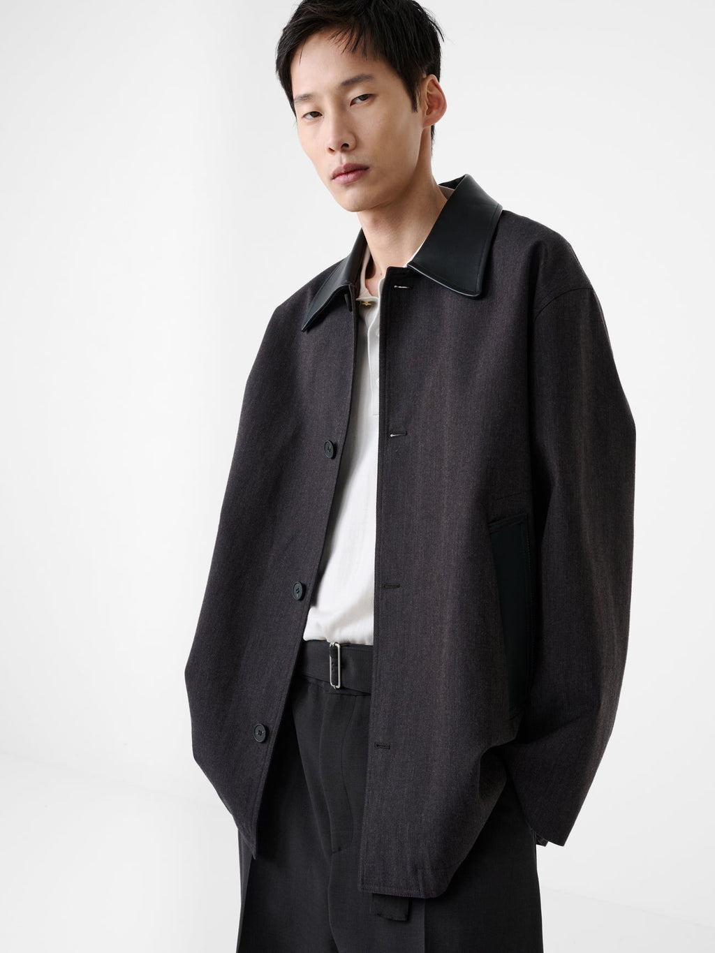 Wool Overcoat Camel view 5
