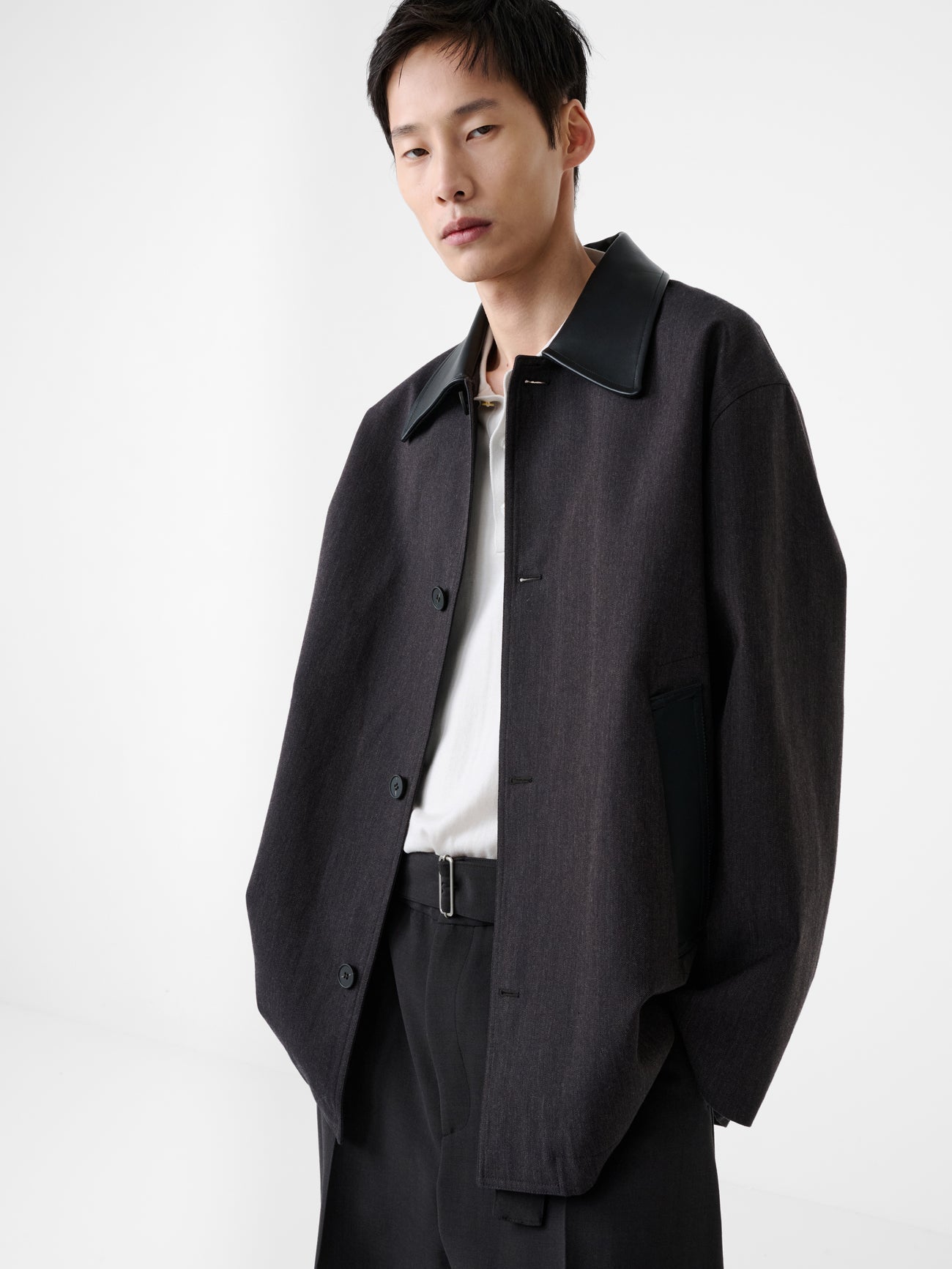 Wool Overcoat Camel view 5