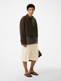 Waxed Cotton Anorak Forest view 1