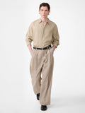 Linen Shirt Driftwood view 1