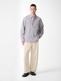 Long Sleeve Henley Charcoal view 1