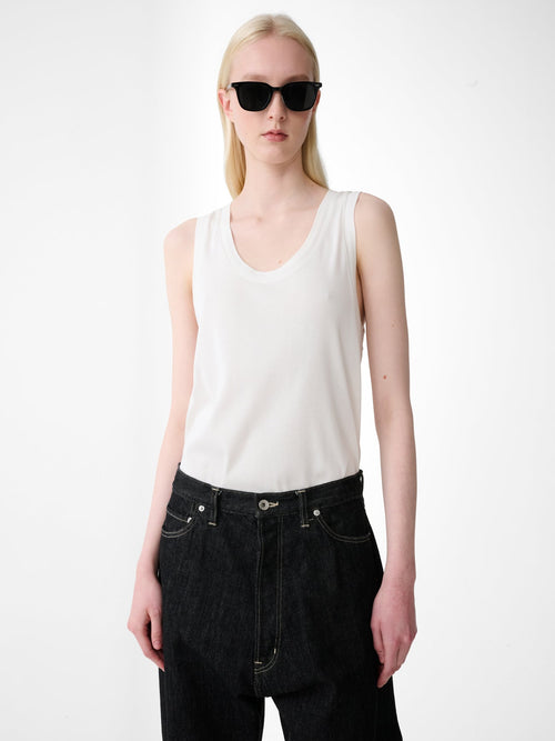 Heavyweight Cotton Tee Bone view 1